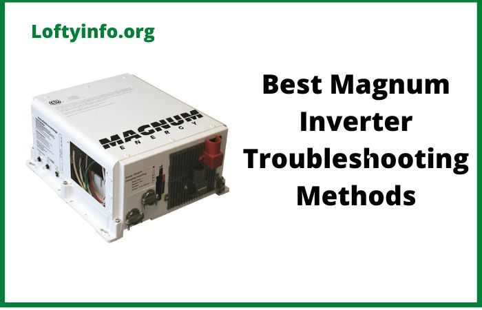 Magnum Inverter Troubleshooting